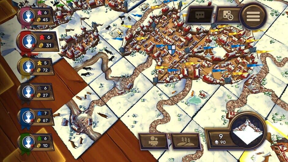 Carcassonne - Winter & Gingerbread Man screenshot 2