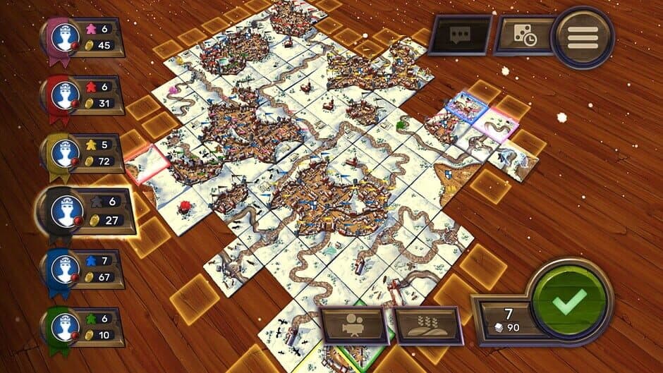 Carcassonne - Winter & Gingerbread Man screenshot 1