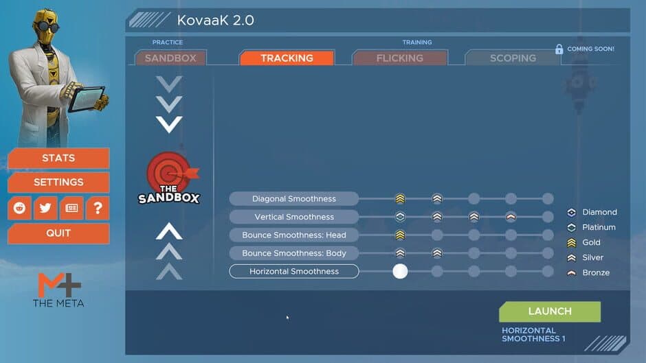 KovaaK's Tracking Trainer screenshot 3