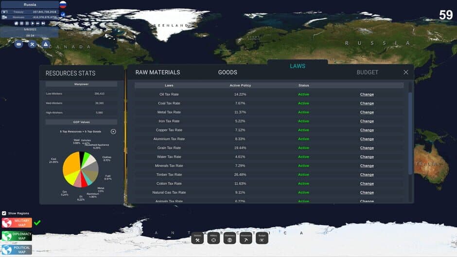 World Warfare & Economics screenshot 3
