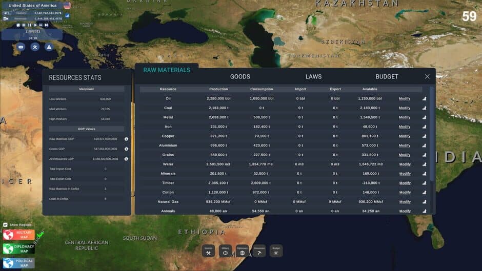 World Warfare & Economics screenshot 6