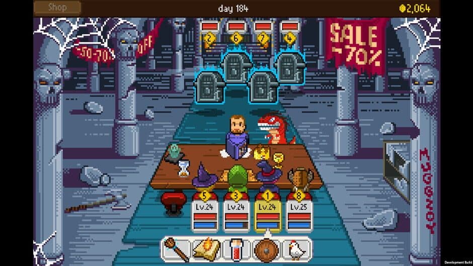 Knights of Pen and Paper - Haunted Fall screenshot 6