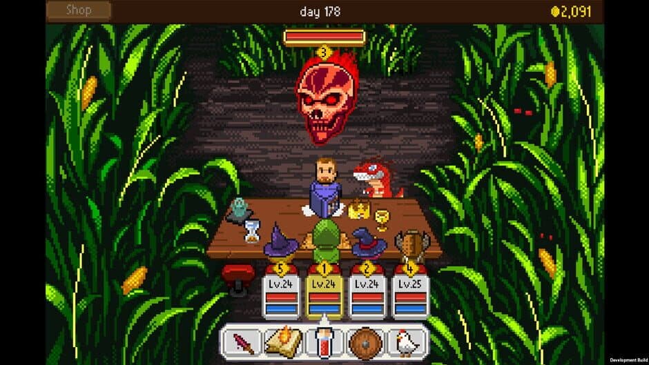 Knights of Pen and Paper - Haunted Fall screenshot 2