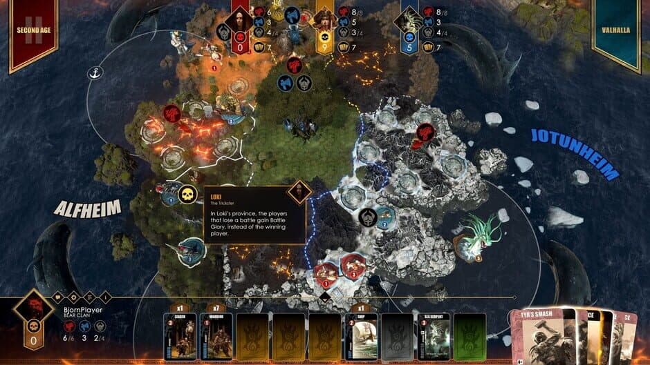 Blood Rage: Gods of Asgard screenshot 2