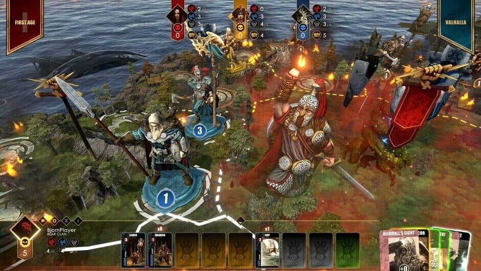 Blood Rage: Gods of Asgard screenshot 6