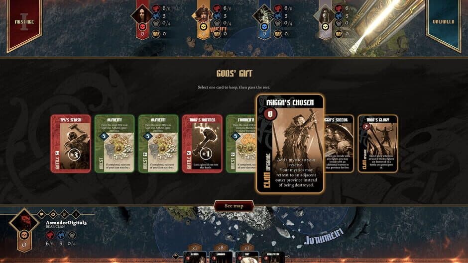 Blood Rage: Mystics of Midgard screenshot 1