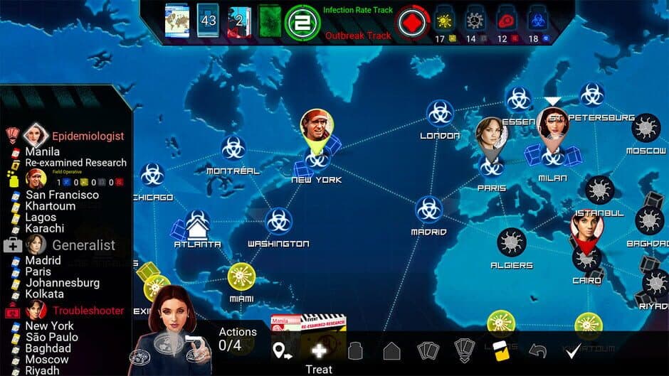 Pandemic: On the Brink - Roles & Events screenshot 4