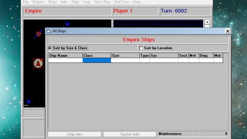 Space Empires II screenshot 3
