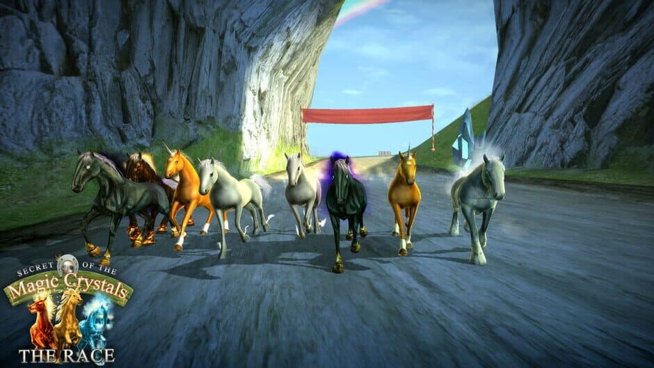 Secret of the Magic Crystals - The Race screenshot 1