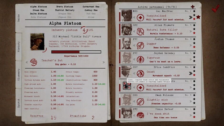 Radio Commander: Squad Management screenshot 1