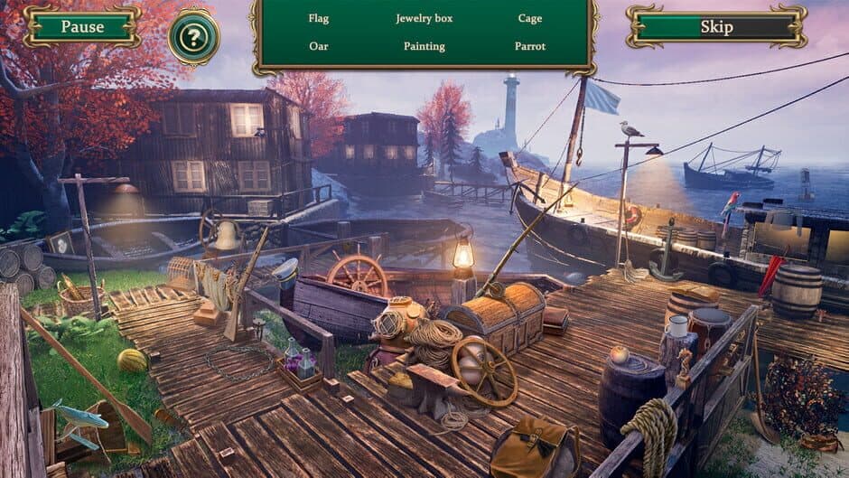 Detective notes. Lighthouse Mystery Solitaire screenshot 2