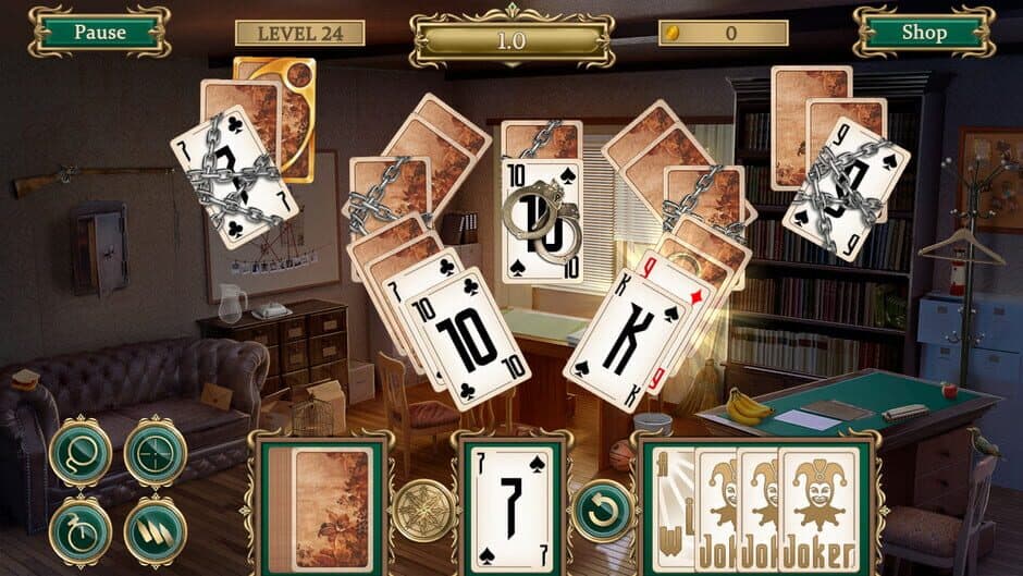 Detective notes. Lighthouse Mystery Solitaire screenshot 3