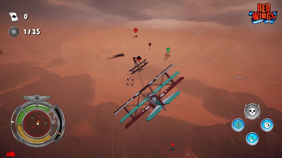 Red Wings: American Aces screenshot 1