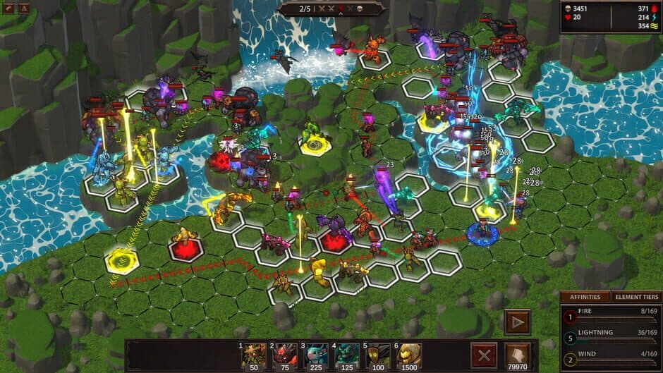 Spirits of the Hellements: TD screenshot 3