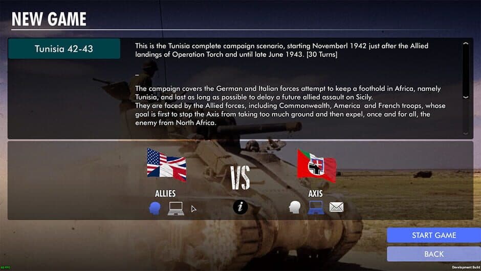 SGS Afrika Korps: Tunisia screenshot 1