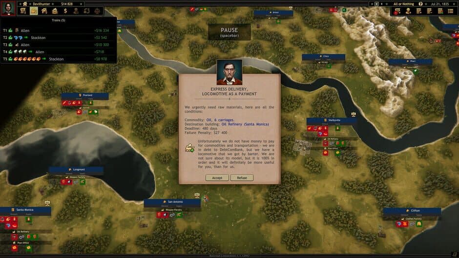 Railroad Corporation - All or Nothing screenshot 1