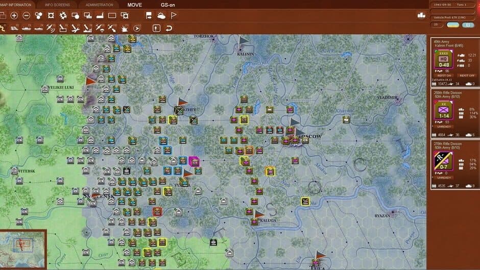 Gary Grigsby's War in the East: Lost Battles screenshot 1