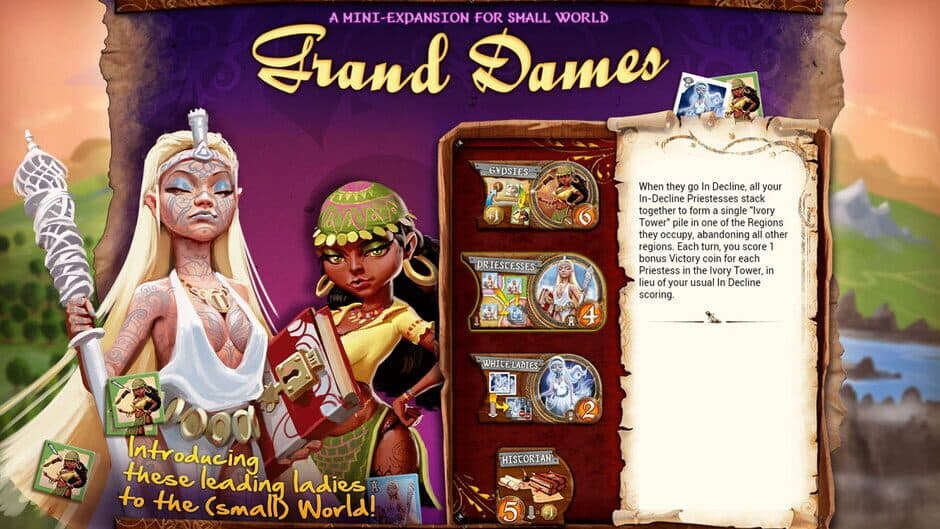 Small World: Grand Dames screenshot 1