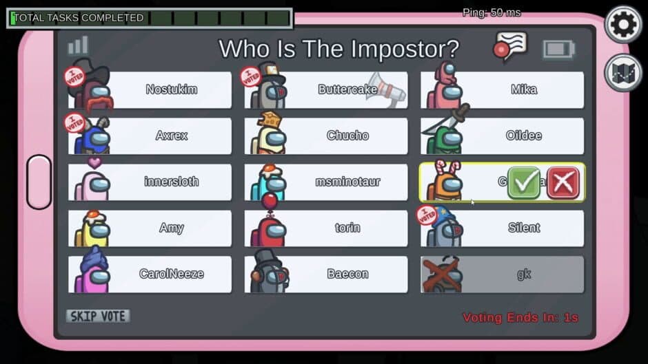Among screenshot 1