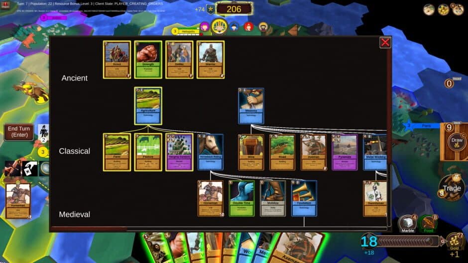 Hexarchy screenshot 4