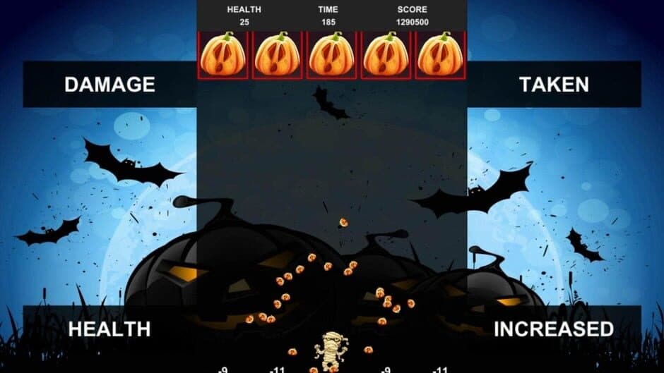 Quixzel Rush: Pumpkin Bash screenshot 2