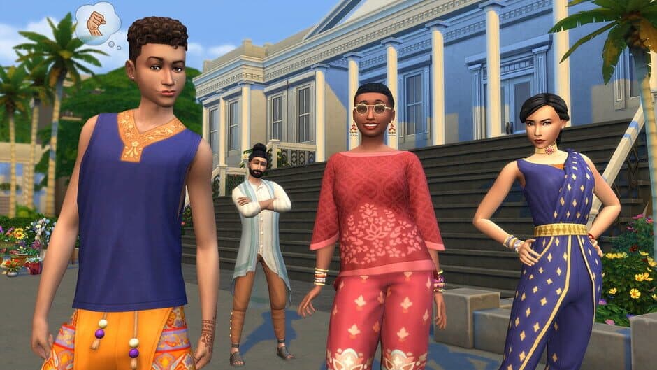 The Sims 4: Fashion Street Kit screenshot 2