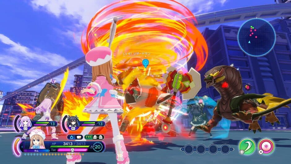 Neptunia: Sisters VS Sisters screenshot 1