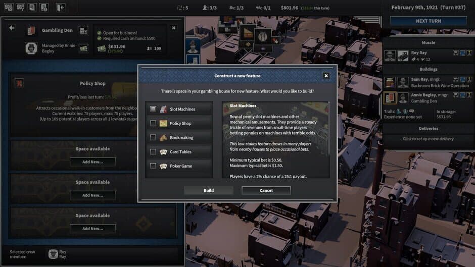 City of Gangsters: Atlantic City screenshot 2