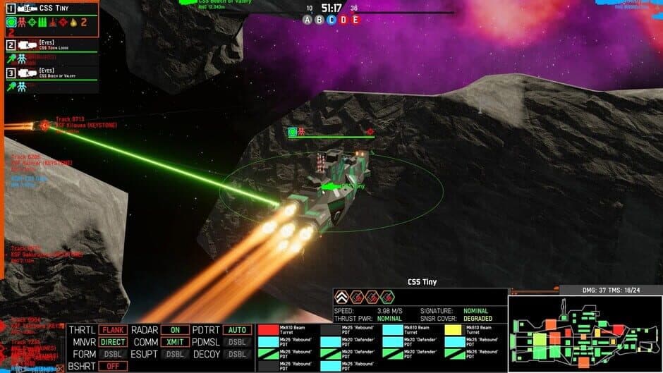 Nebulous: Fleet Command screenshot 1
