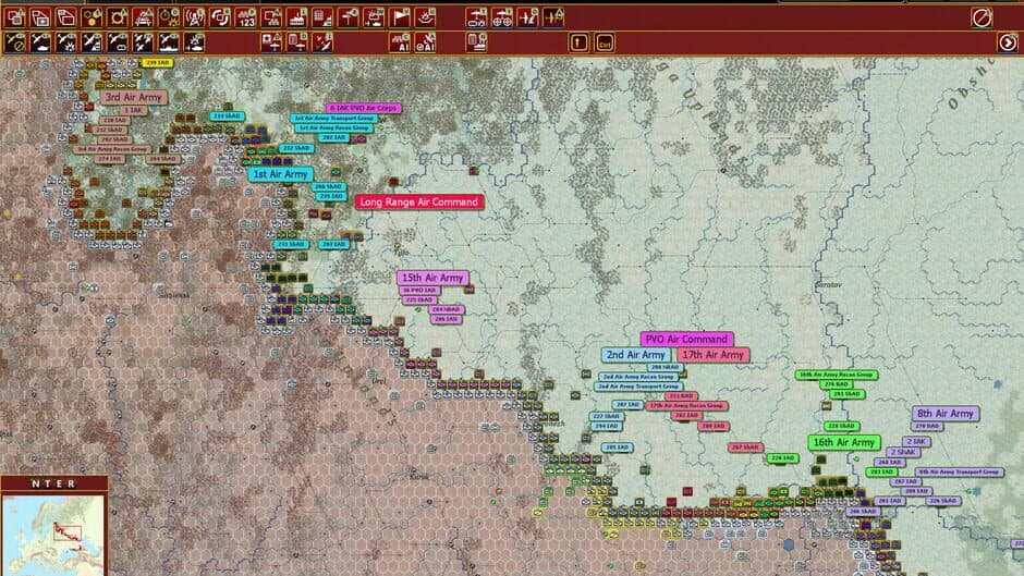 Gary Grigsby's War in the East 2 screenshot 4