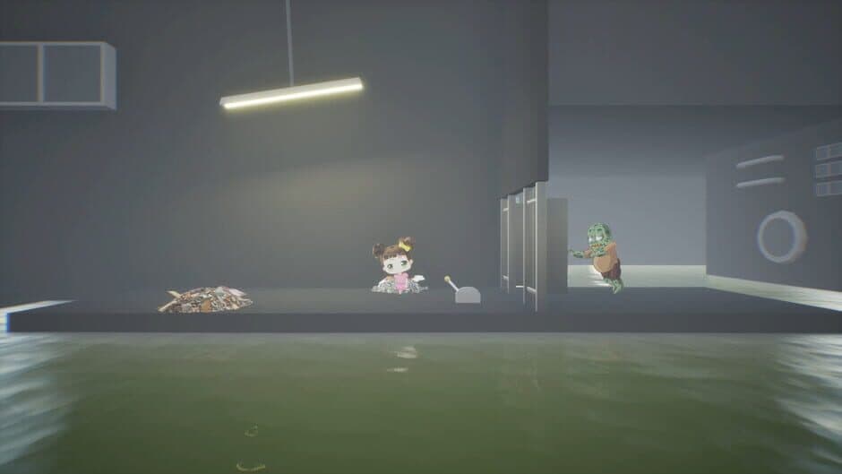 Chibi Girl Vs Evil Zombie Dead screenshot 1