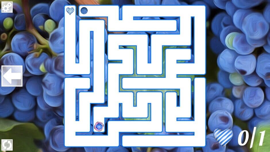 Maze Art: Blue screenshot 1