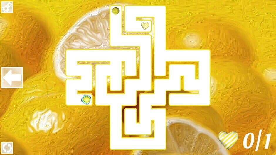 Maze Art: Yellow screenshot 1