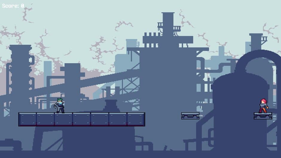Cyber Runner 2048 screenshot 1