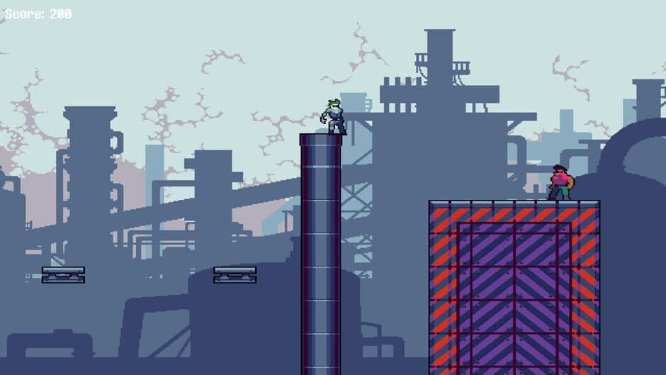 Cyber Runner 2048 screenshot 2