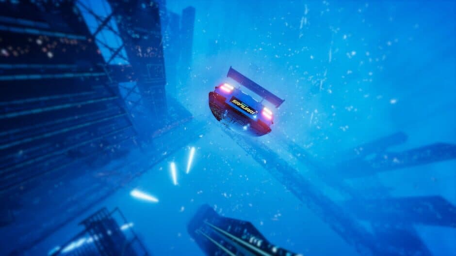 Hovercars 3077: Underground Racing screenshot 3