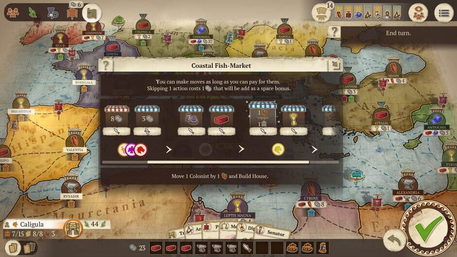 Concordia: Digital Edition - Fish Market screenshot 1