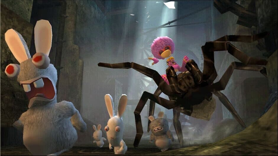 Rayman Raving Rabbids screenshot 1