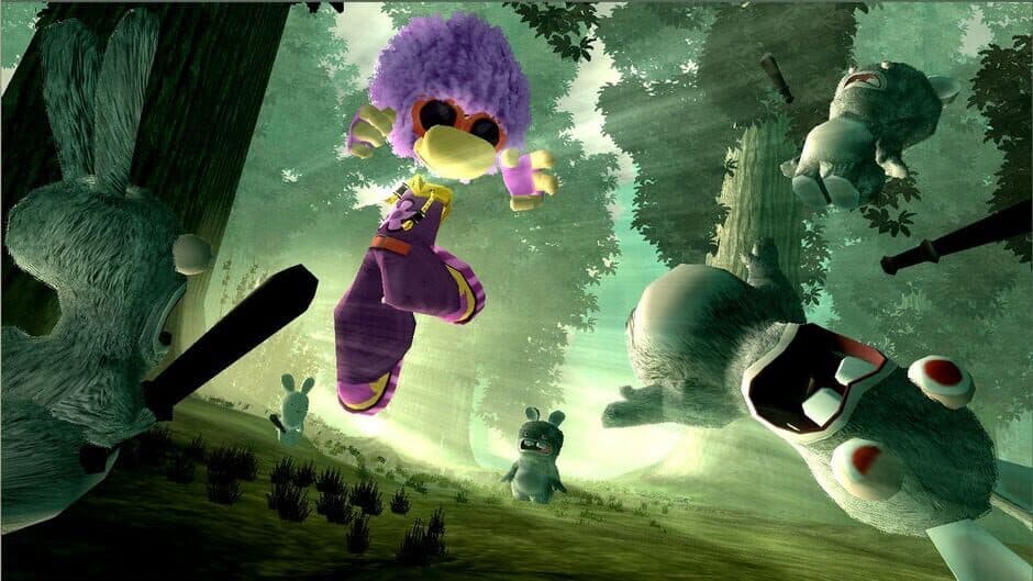 Rayman Raving Rabbids screenshot 2
