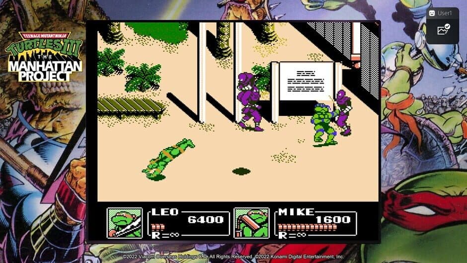 Teenage Mutant Ninja Turtles - The Cowabunga Collection screenshot 3