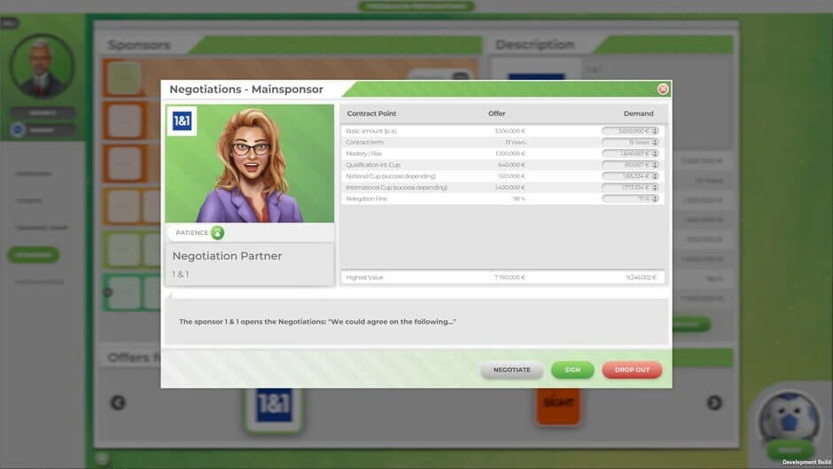 Goal! The Club Manager screenshot 4
