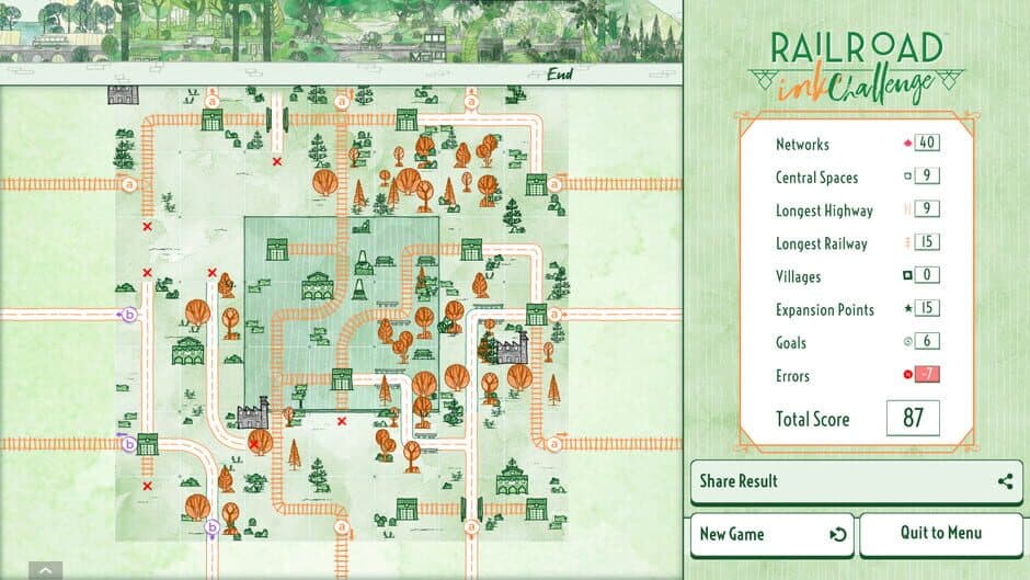 Railroad Ink Challenge – Forest screenshot 5