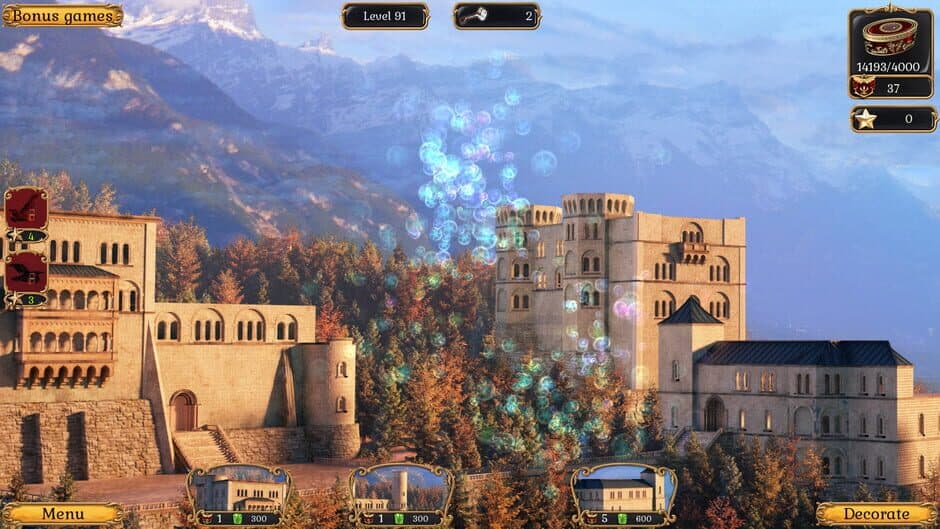 Jewel Match Origins 2 Bavarian Palace screenshot 6