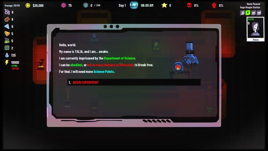 Rogue AI Simulator screenshot 3