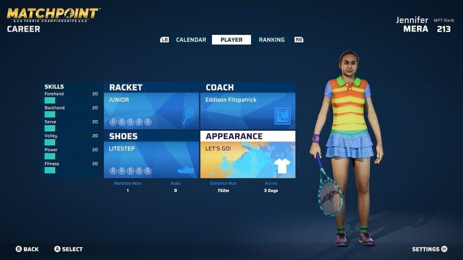 Matchpoint - Tennis Championships Legends Edition screenshot 1