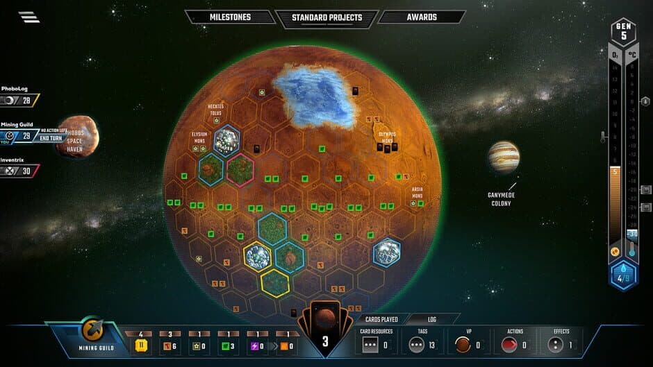 Terraforming Mars - Hellas & Elysium screenshot 1