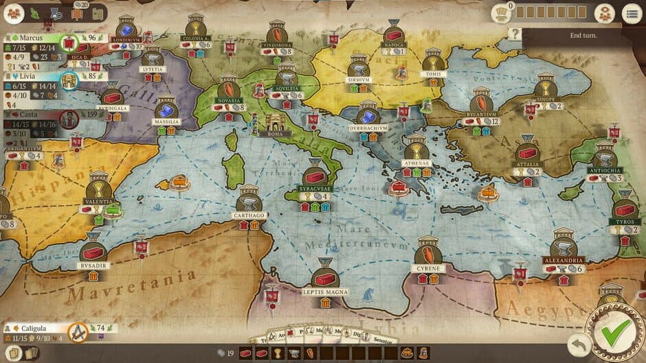 Concordia: Digital Edition - Imperial Bundle screenshot 1