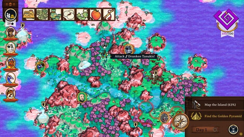 Curious Expedition 2 - Shores of Taishi screenshot 2