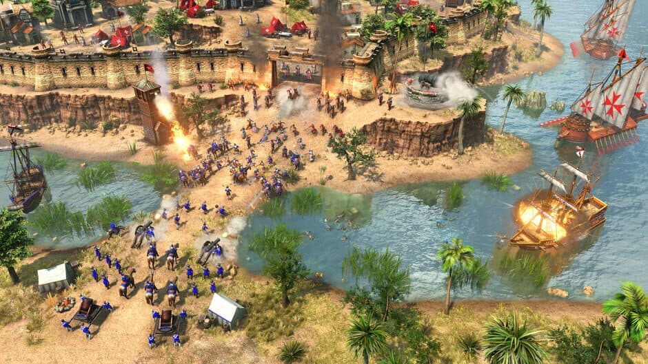 Age of Empires III: Knights of the Mediterranean screenshot 3