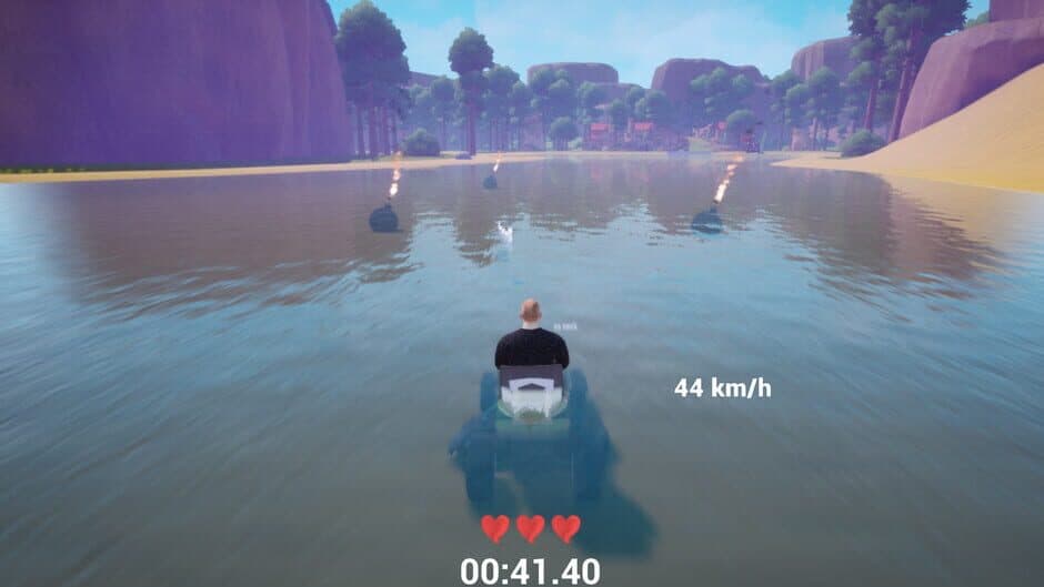 Lawnmower Game: Mortal Race screenshot 1